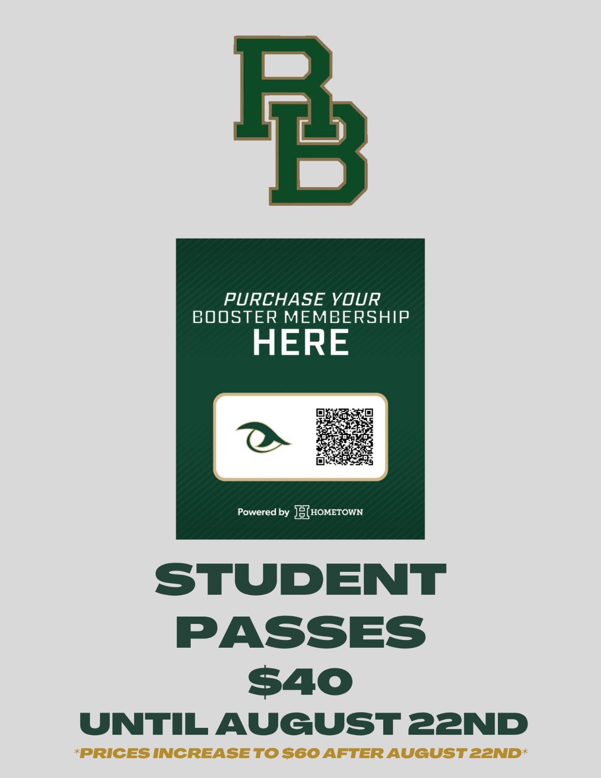 Booster Memberships  QR Code
